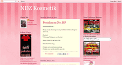 Desktop Screenshot of ndz-kosmetik.blogspot.com