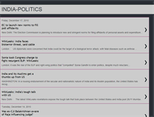 Tablet Screenshot of india-theleader-politics.blogspot.com
