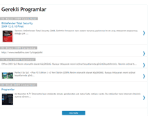 Tablet Screenshot of gerekliprg.blogspot.com