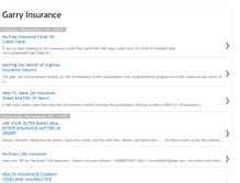Tablet Screenshot of garryinsurance.blogspot.com
