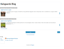 Tablet Screenshot of kalsgaard.blogspot.com