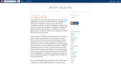 Desktop Screenshot of bettyfeezor.blogspot.com