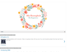 Tablet Screenshot of myhaengbok.blogspot.com