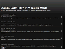 Tablet Screenshot of docsis-it.blogspot.com