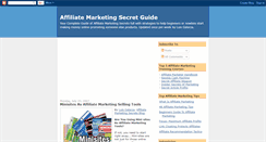 Desktop Screenshot of affiliate-secret-guide.blogspot.com