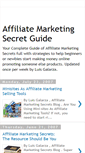 Mobile Screenshot of affiliate-secret-guide.blogspot.com