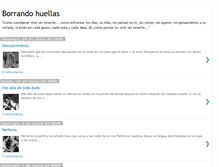 Tablet Screenshot of borrando-huellas.blogspot.com