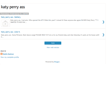 Tablet Screenshot of katyperryassgodyau.blogspot.com