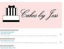 Tablet Screenshot of cakes-by-jess.blogspot.com