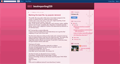 Desktop Screenshot of beatnote.blogspot.com
