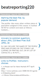 Mobile Screenshot of beatnote.blogspot.com