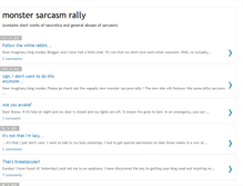 Tablet Screenshot of monstersarcasmrally.blogspot.com