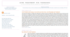Desktop Screenshot of clarina-acne-treatment.blogspot.com