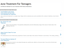 Tablet Screenshot of clarina-acne-treatment.blogspot.com