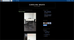 Desktop Screenshot of carolinadebravo.blogspot.com