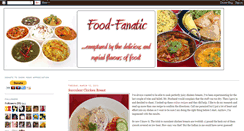 Desktop Screenshot of food-fanatic.blogspot.com