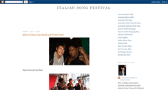 Desktop Screenshot of italiansongfestival.blogspot.com