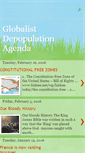 Mobile Screenshot of globalistdepopulationagenda.blogspot.com