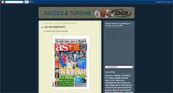 Desktop Screenshot of juecesytokens.blogspot.com