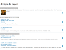 Tablet Screenshot of losamigosdepapel.blogspot.com