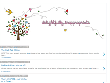 Tablet Screenshot of delightfullyinappropriate.blogspot.com