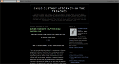 Desktop Screenshot of childcustodyattorney.blogspot.com