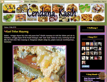 Tablet Screenshot of cendanakasih.blogspot.com