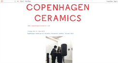 Desktop Screenshot of copenhagenceramics.blogspot.com