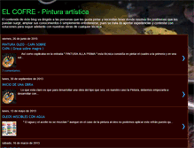 Tablet Screenshot of elcofre-pinturaartistica.blogspot.com