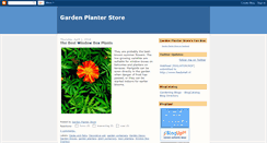 Desktop Screenshot of gardenplanterstore.blogspot.com