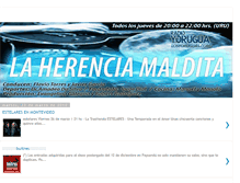 Tablet Screenshot of laherenciamaldita.blogspot.com