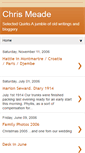 Mobile Screenshot of chrismeade.blogspot.com
