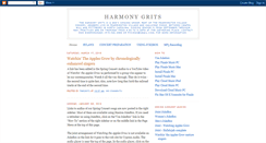 Desktop Screenshot of harmonygrits.blogspot.com