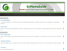 Tablet Screenshot of gomamaguide.blogspot.com