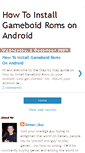 Mobile Screenshot of how-to-install-gameboid-roms-android.blogspot.com