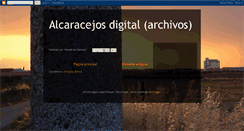 Desktop Screenshot of alcaracejosdigitalarchivos.blogspot.com