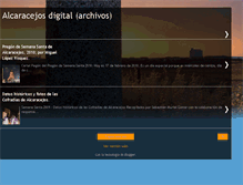 Tablet Screenshot of alcaracejosdigitalarchivos.blogspot.com