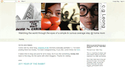 Desktop Screenshot of cgleongphotography.blogspot.com