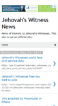 Mobile Screenshot of jehovahs-witness-news.blogspot.com