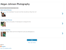 Tablet Screenshot of meganjohnsonphotography.blogspot.com