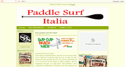 Desktop Screenshot of paddlesurfitalia.blogspot.com