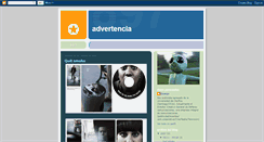 Desktop Screenshot of juanjo-advertencia.blogspot.com