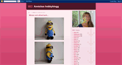 Desktop Screenshot of annickashobbyblogg.blogspot.com