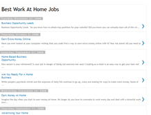 Tablet Screenshot of bestworkathomejobs-igb.blogspot.com