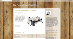 Desktop Screenshot of dovetail-joint-tool-hunter.blogspot.com