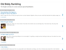 Tablet Screenshot of oldbiddyrambling.blogspot.com