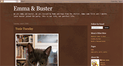 Desktop Screenshot of emmaandbuster.blogspot.com