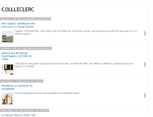 Tablet Screenshot of coll-leclerc.blogspot.com