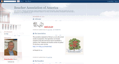 Desktop Screenshot of boucherassociationofamrica.blogspot.com