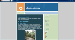 Desktop Screenshot of chutzestuermer.blogspot.com